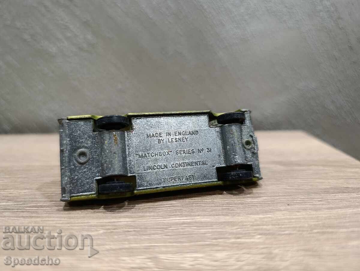 Angliĭski Matchbox Lincoln Continental Matchbox - 7