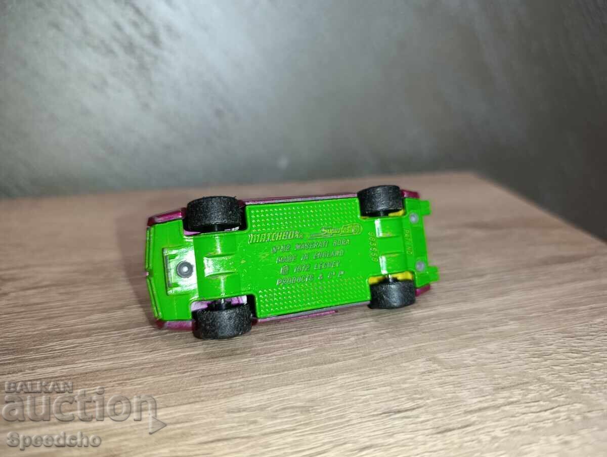 Cutie Matchbox Maserati Bora Matchbox - 6 Cutie Matchbox Maserati Bora Matchbox - 6
