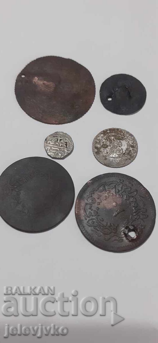Lot of Ottoman coins