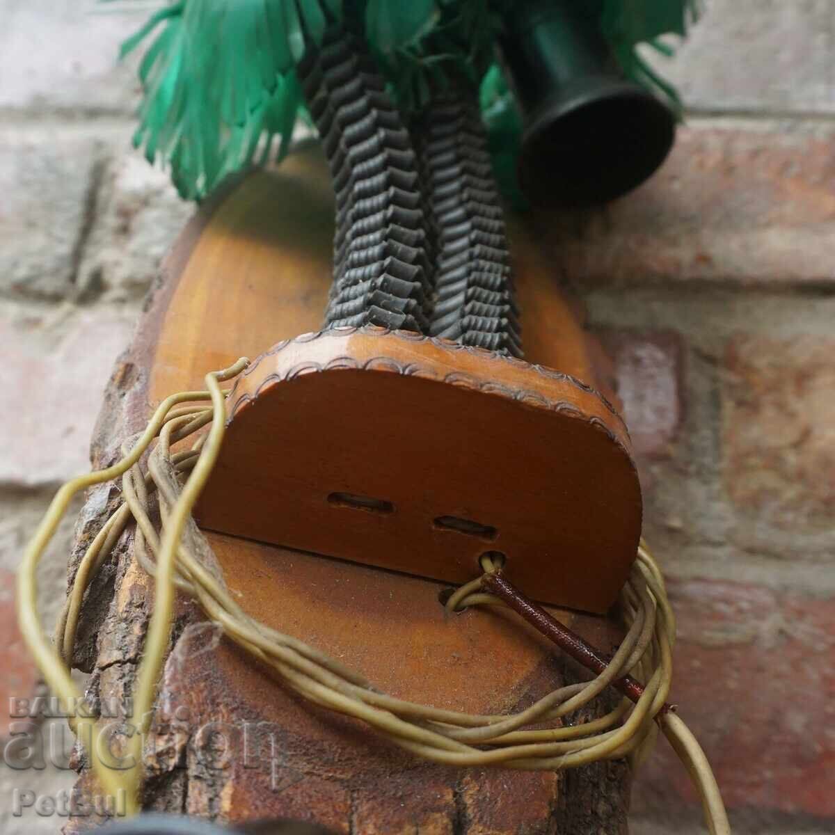 Licitație Mica Lampă de Noptieră de Perete Palmier Împletit cu Ștecher și Întrerupător