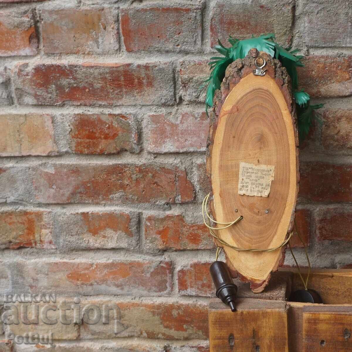 Livrarea Mica Lampă de Noptieră de Perete Palmier Împletit cu Ștecher și Întrerupător