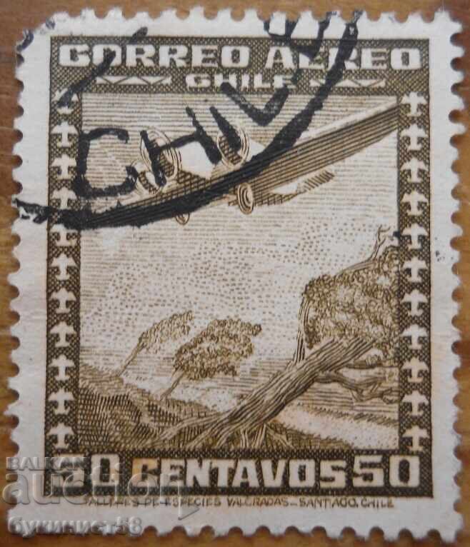 Chile "Poștă Aeriană" - 1934-38