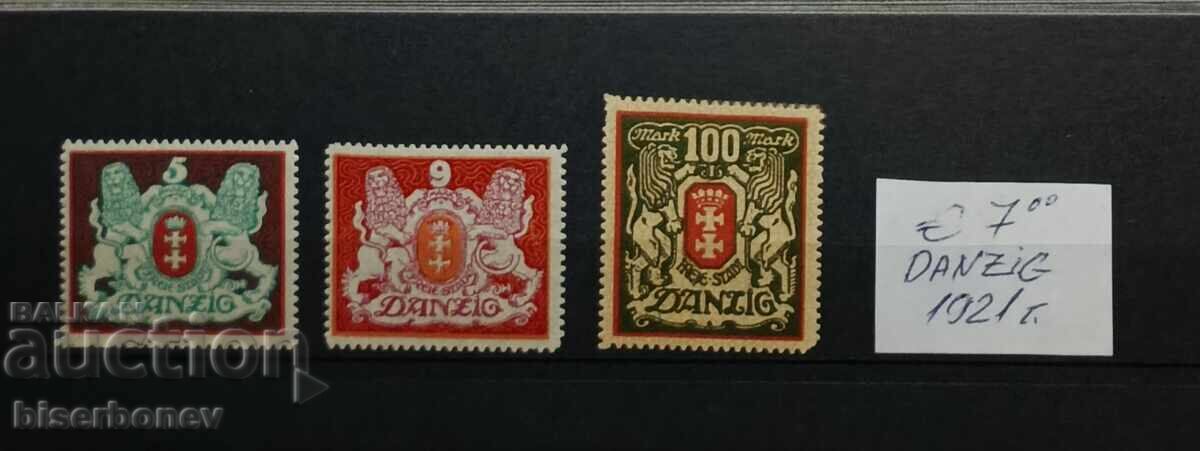 Πολωνία, Γκντανσκ/Δαντσίγκ, καθαρά οπίσθια, έτος - στις φωτογραφίες