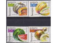 Καθαρές γραμματόσημες Φλόρα Φρούτα Κολοκυθάκια 2002 από Βουλγαρία