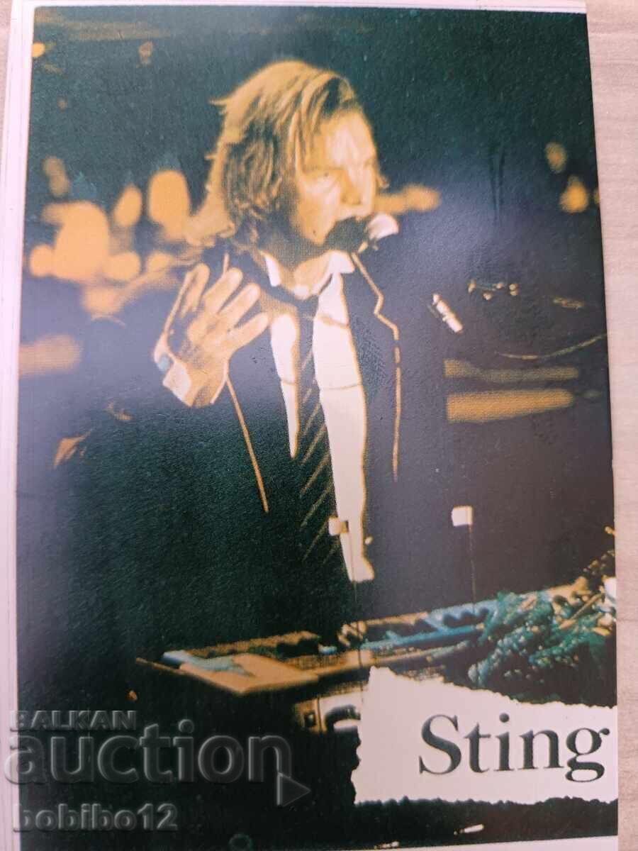 Calendar retro Sting 1990 - 7/11cm cu preț € 10.00 | 19.56 BGN Calendar retro Sting 1990 - 7/11cm cu preț € 10.00 | 19.56 BGN