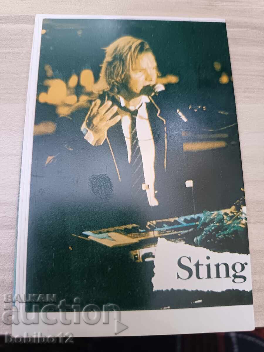 Livrarea Calendar retro Sting 1990 - 7/11cm Livrarea Calendar retro Sting 1990 - 7/11cm