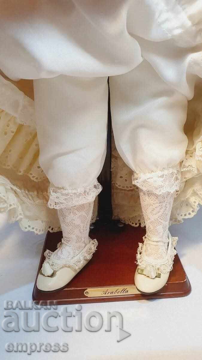 Παράδοση Κούκλα πορσελάνης Alberon Arabella