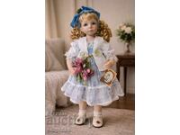 Porcelain doll Alberon - Nina