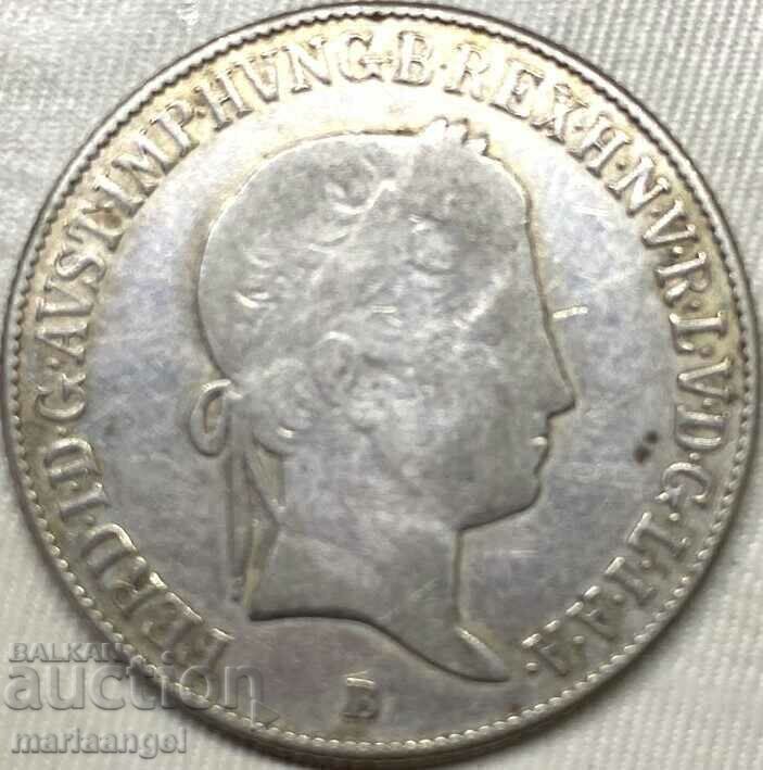 Hungary 20 Kreuzer 1842 B - Kremnitz Ferdinand I 6,59 g - 6