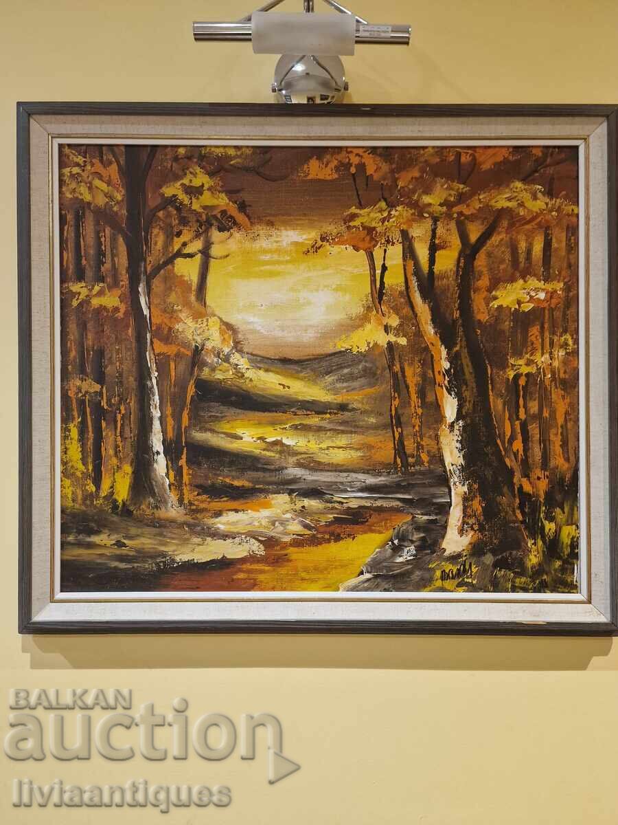 Ελαιογραφία σε καμβά