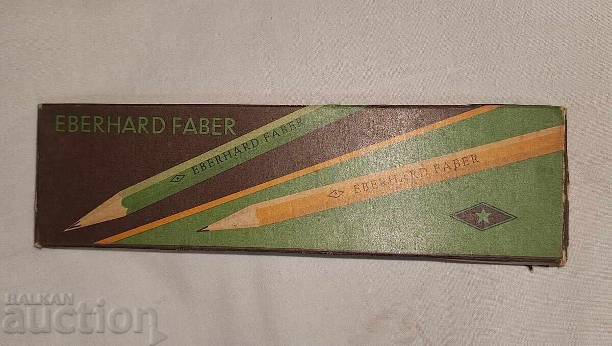 Licitație Creioane vechi în cutie -- Eberhard Faber