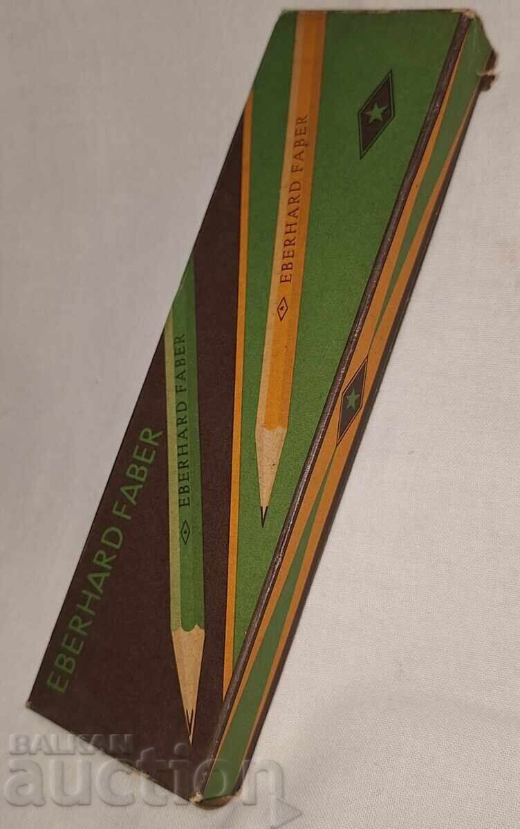 Delivery of Old pencils in a box -- Eberhard Faber