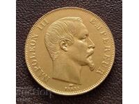 50 φράγκα χρυσός 1857 μ.Χ. Ναπολέων Γ'