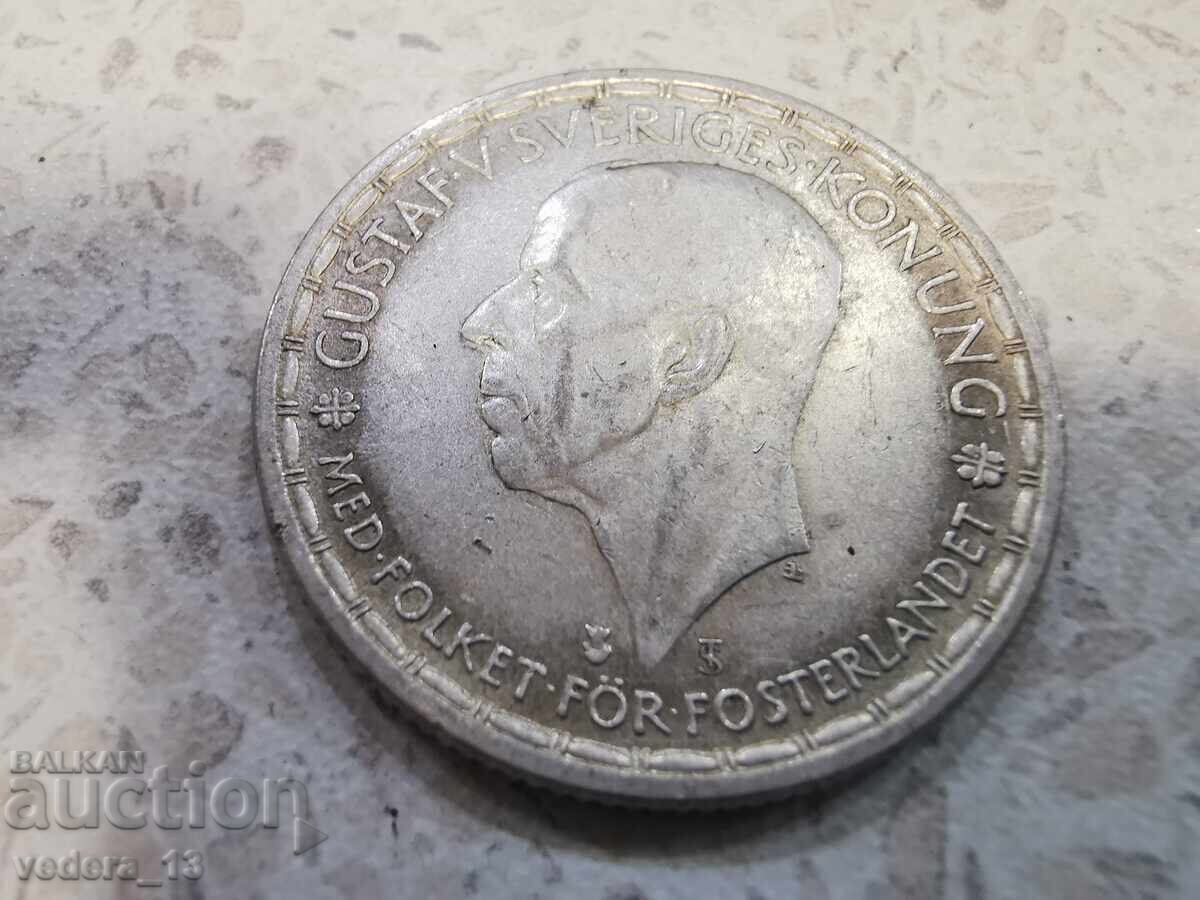 Livrarea 2 kr 1947- argint
