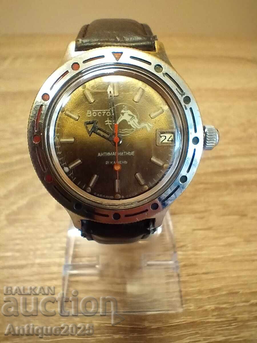Ceasul nu funcționează „Vostok nemagnetic“ (URSS) - 7