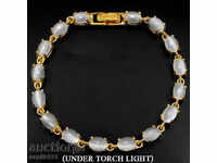 УНИКАЛНА ГРИВНА С ЛУННИ КАМЪНИ КОТЕШКО ОКО