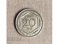 20 centesimi 1918 Italia
