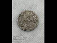 10 stotinki 1906g Bŭlgariya