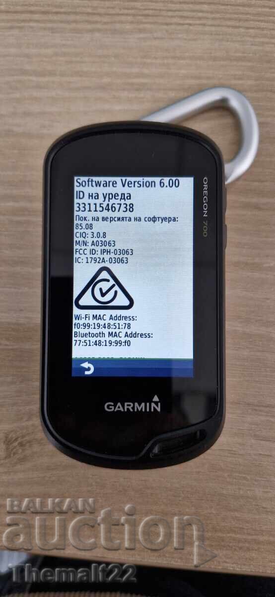 GPS Garmin Oregon 700
