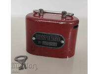 Pușculiță metalică cu cheie Popular Bank