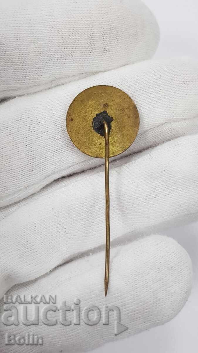 Παράδοση Bŭlgarski tsarski znak, znachka s Vasil Levski - 1911