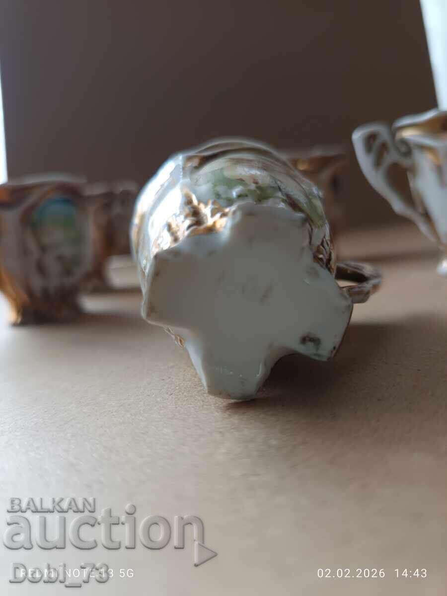 Порцеланови чашки на крачета - 5