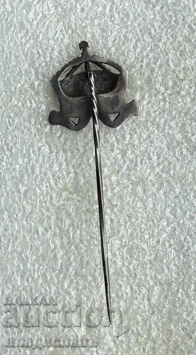 Licitație Insigna de argint Coroana Țaristă Bulgaria