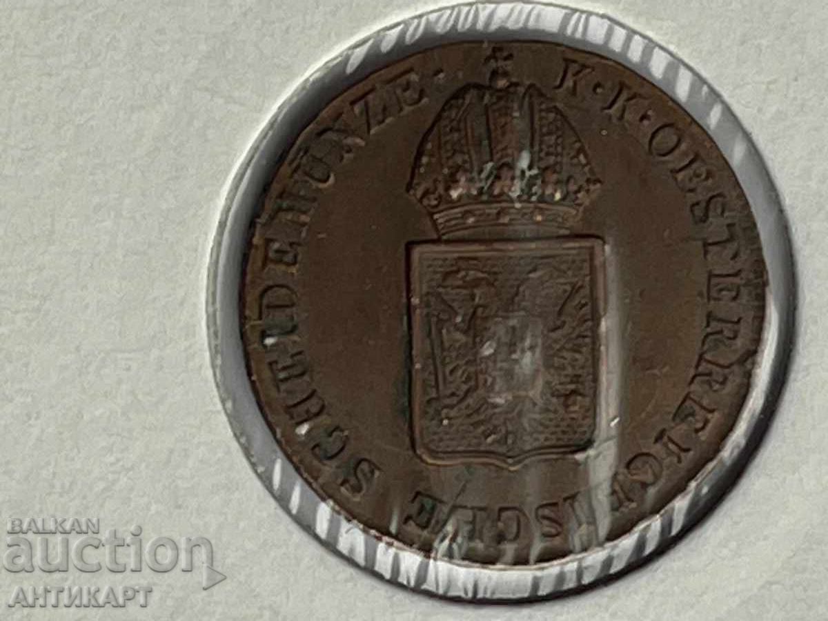 Μέδινο νόμισμα Αυστρίας 1/2 kreutzer 1816 με τιμή € 4.50 | 8.80 BGN