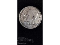 Silver Jubilee Coin from Belgium 50 Francs 1960 year