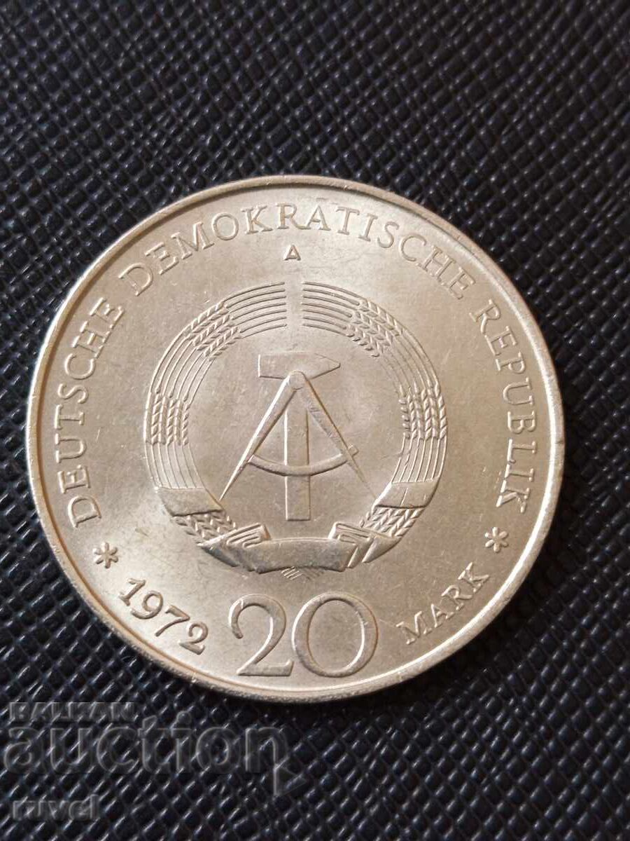 RDG, 20 mărci 1972