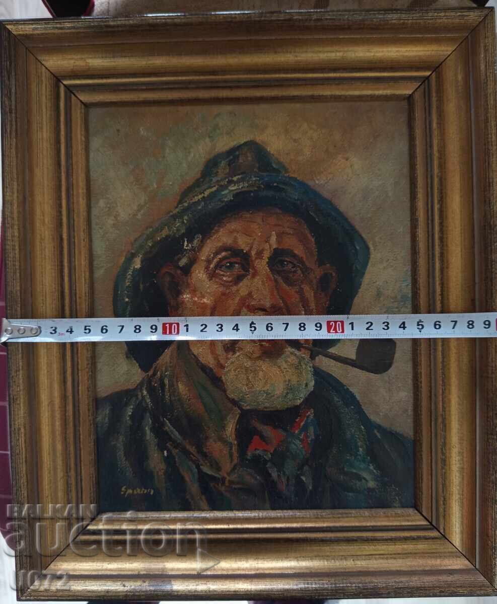 Licitație Tablou vechi, portret, ulei Licitație Tablou vechi, portret, ulei