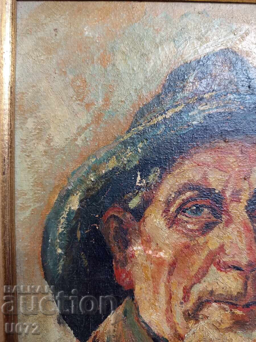 Παλιός πίνακας, πορτρέτο, ελαιογραφία - 6 Παλιός πίνακας, πορτρέτο, ελαιογραφία - 6