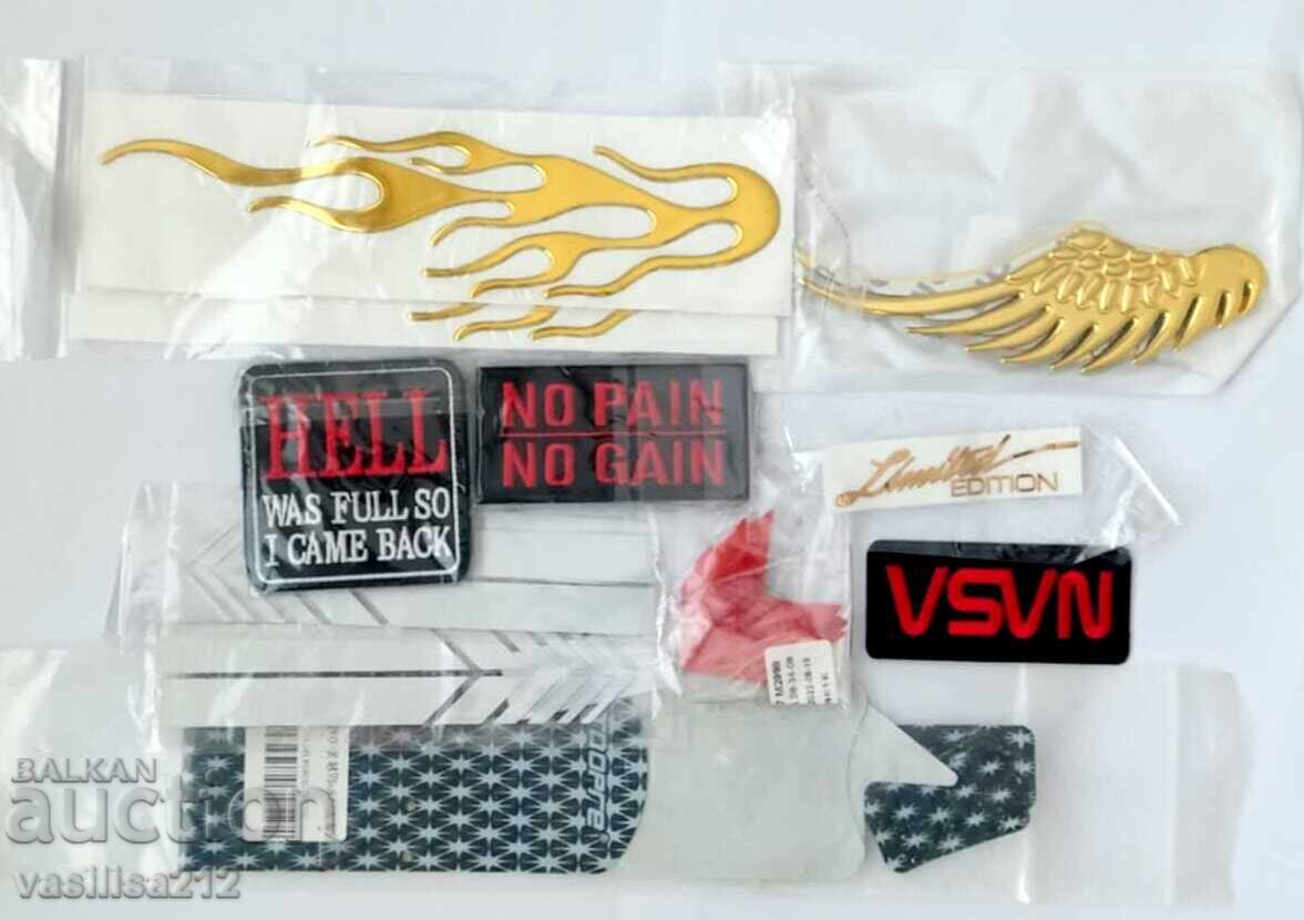 Autocolante, embleme