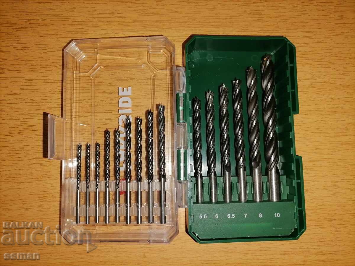 Set de burghie 15 bucăți de la 3 mm la 10 mm Germania
