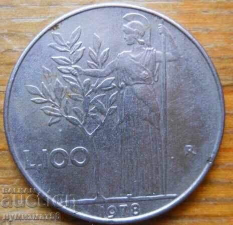 100 lire 1978 - Italia 100 lire 1978 - Italia