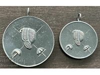 1833 България 2 бронзови медал 3 място фехтовка Републиканск