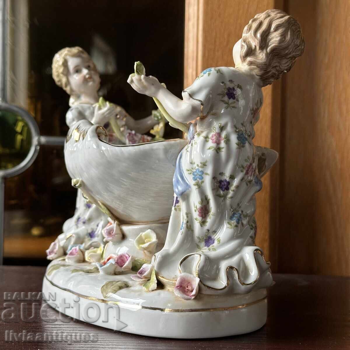 Прекрасен имитиран Meissen!