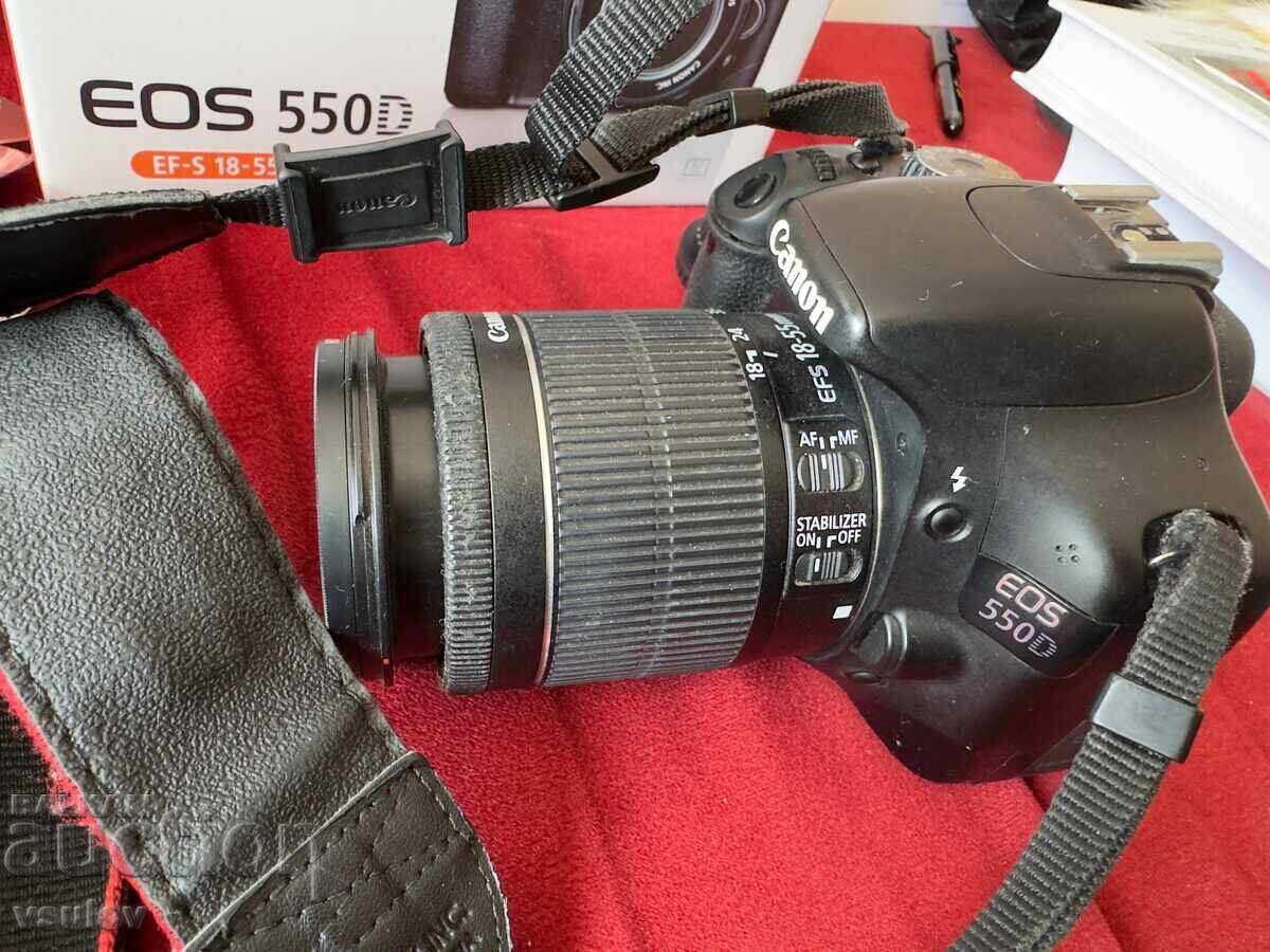 Φωτογραφική μηχανή Canon EOS 550D (με φακό Canon EF-S 18-55 IS) - 5