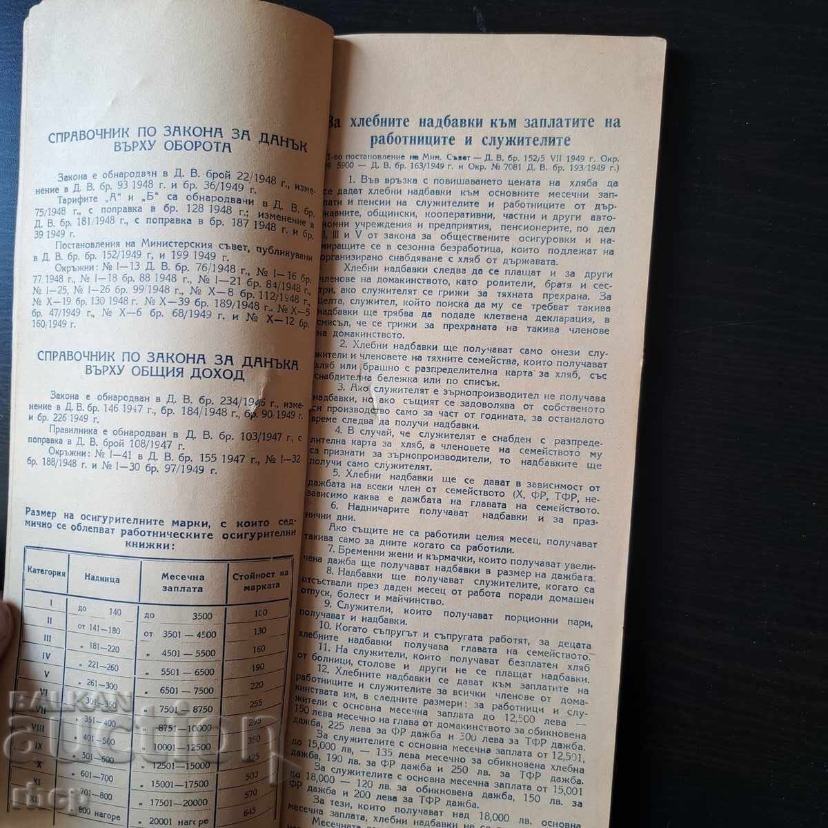 1950 г. Съюз на слепите календар реклами с цена € 9.00 | 17.60 лв.