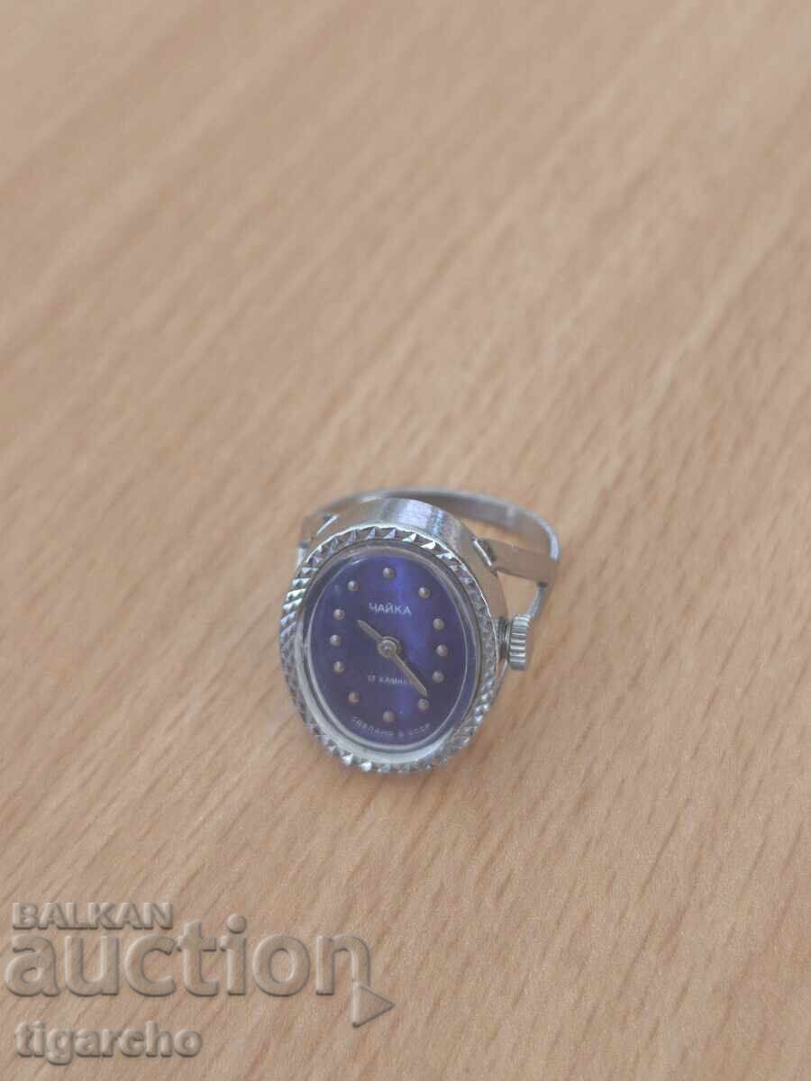 Γυναικείο ρολόι δαχτυλίδι