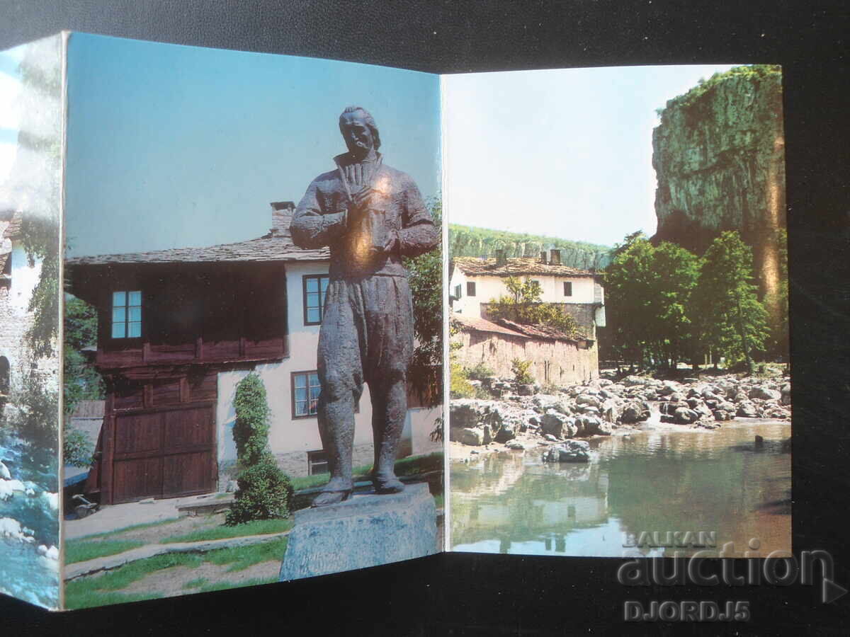 Licitație Drianovo și Mănăstirea Drianovo, Cărți poștale vechi, pliant