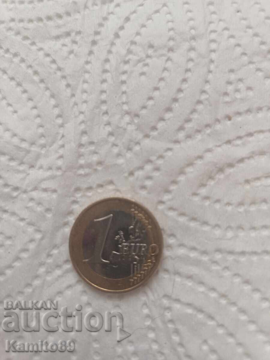 Ενα νόμισμα με τιμή € 1.00 | 1.96 BGN Ενα νόμισμα με τιμή € 1.00 | 1.96 BGN