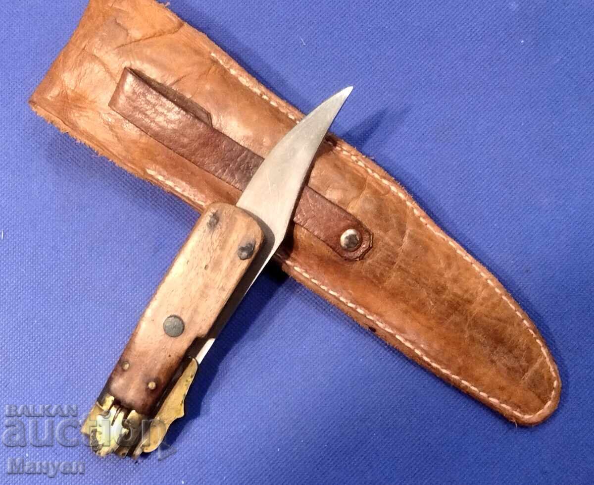Cuțit de vânătoare francez vechi cu preț € 110.00 | 215.14 BGN