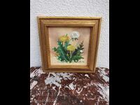 Авторска картина с маслени бои върху фазер!!!