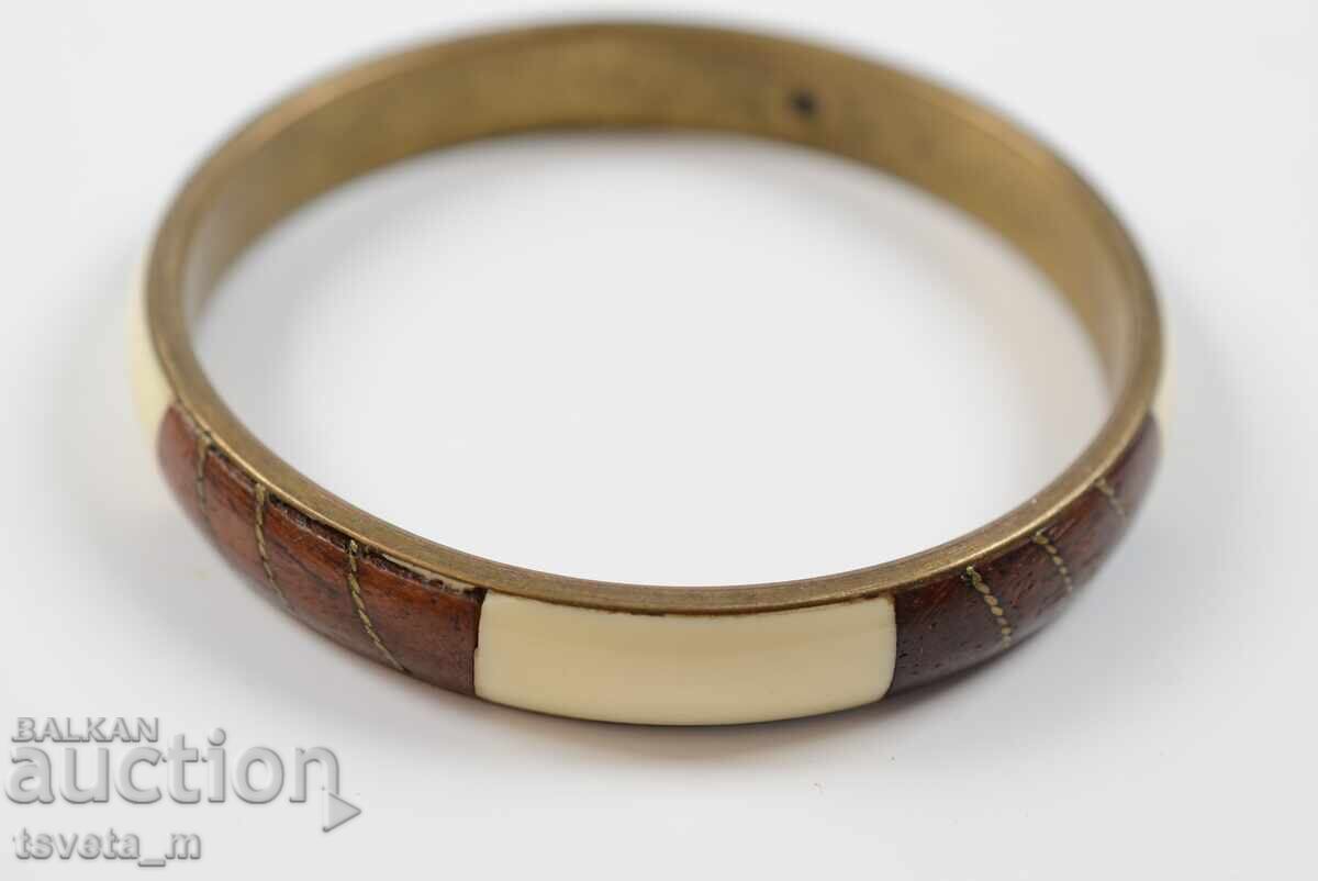 Hryvnia bronze mother-of-pearl and wood - 5