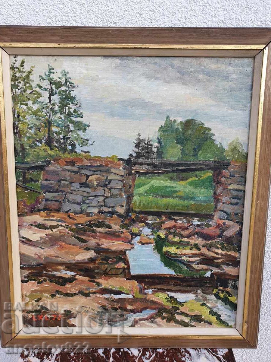 Авторска картина с маслени бои върху платно!!! - 5