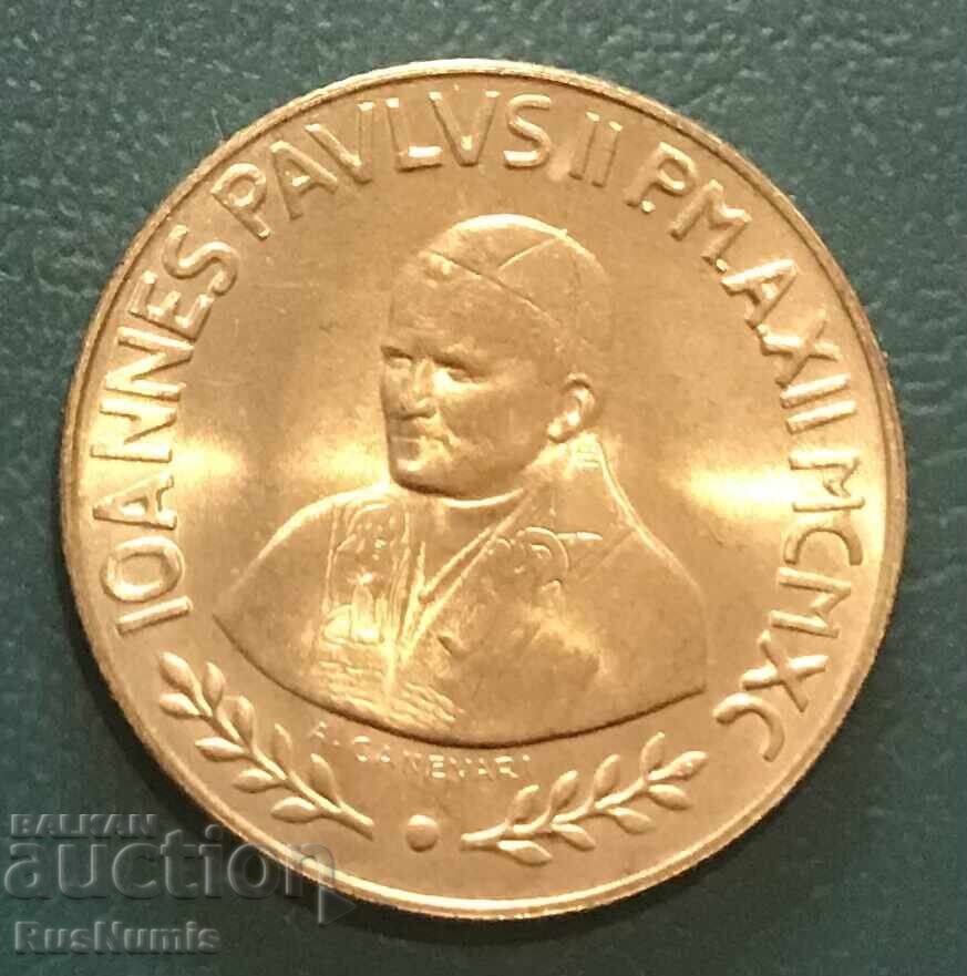 Βατικανό. 200 λιρες 1990. Παναγία με τιμή € 7.00 | 13.69 BGN