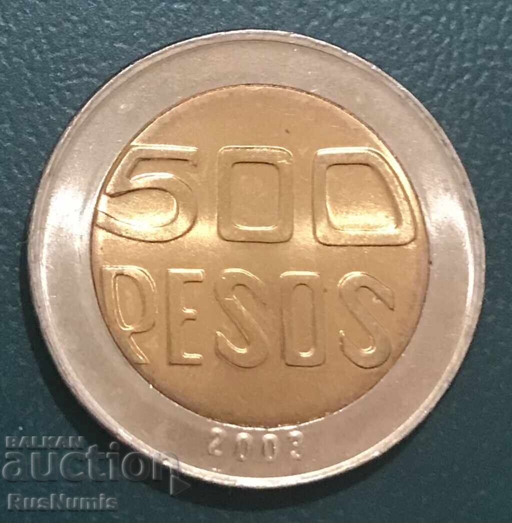 Columbia. 500 pesos 2003 cu preț € 8.00 | 15.65 BGN