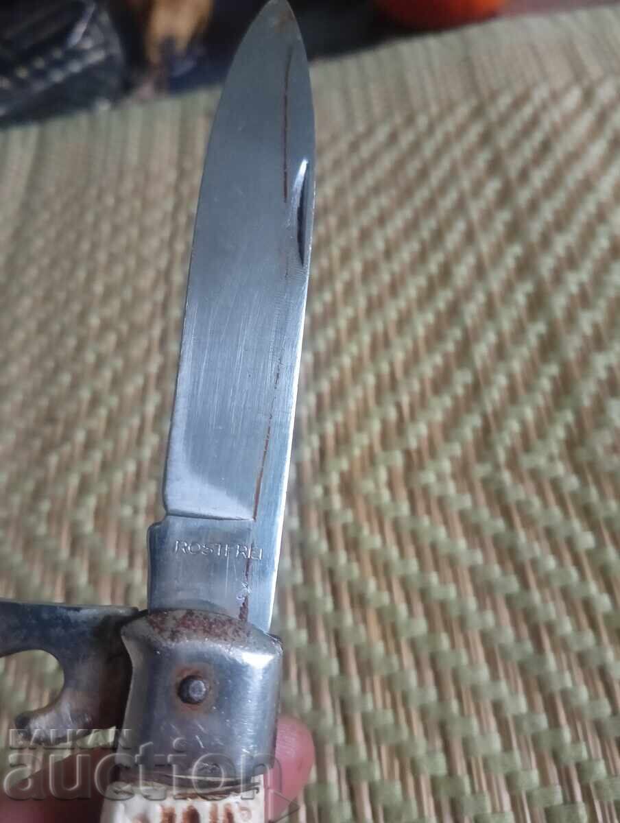 Auction  Retro Hunting Pocket Knife "Rostfrei"