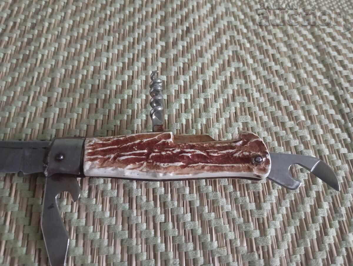 Παράδοση Ρετρό κυνηγετικό σουγιάς "Rostfrei"